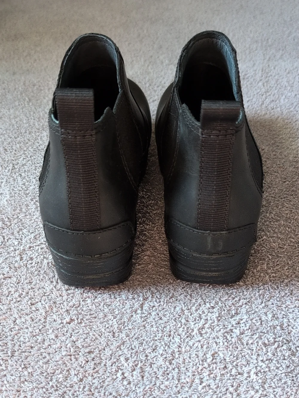 NWOT Dansko Black Frankie Chelsea-Style Ankle Booties Size 37